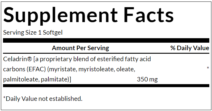 Celadrin 350 mg 90 softgels - Swanson