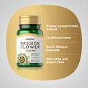 Passion flower 1,100 mg 90 caps - Piping Rock