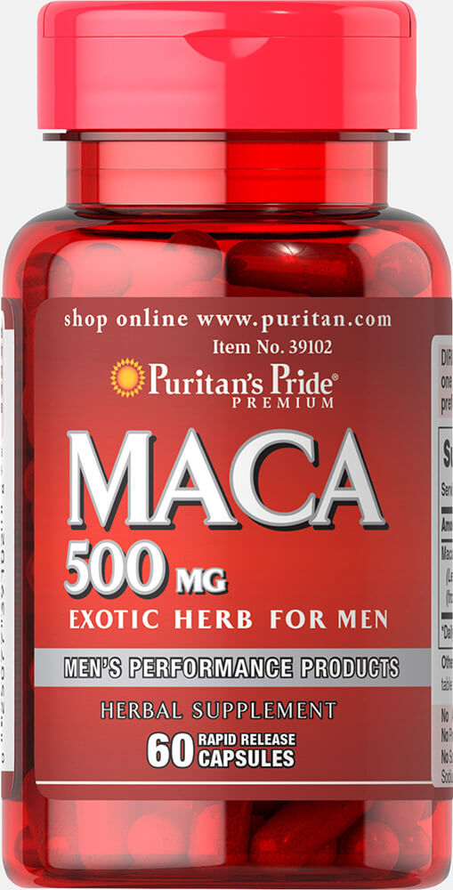 Maca 500 mg 60 cápsulas