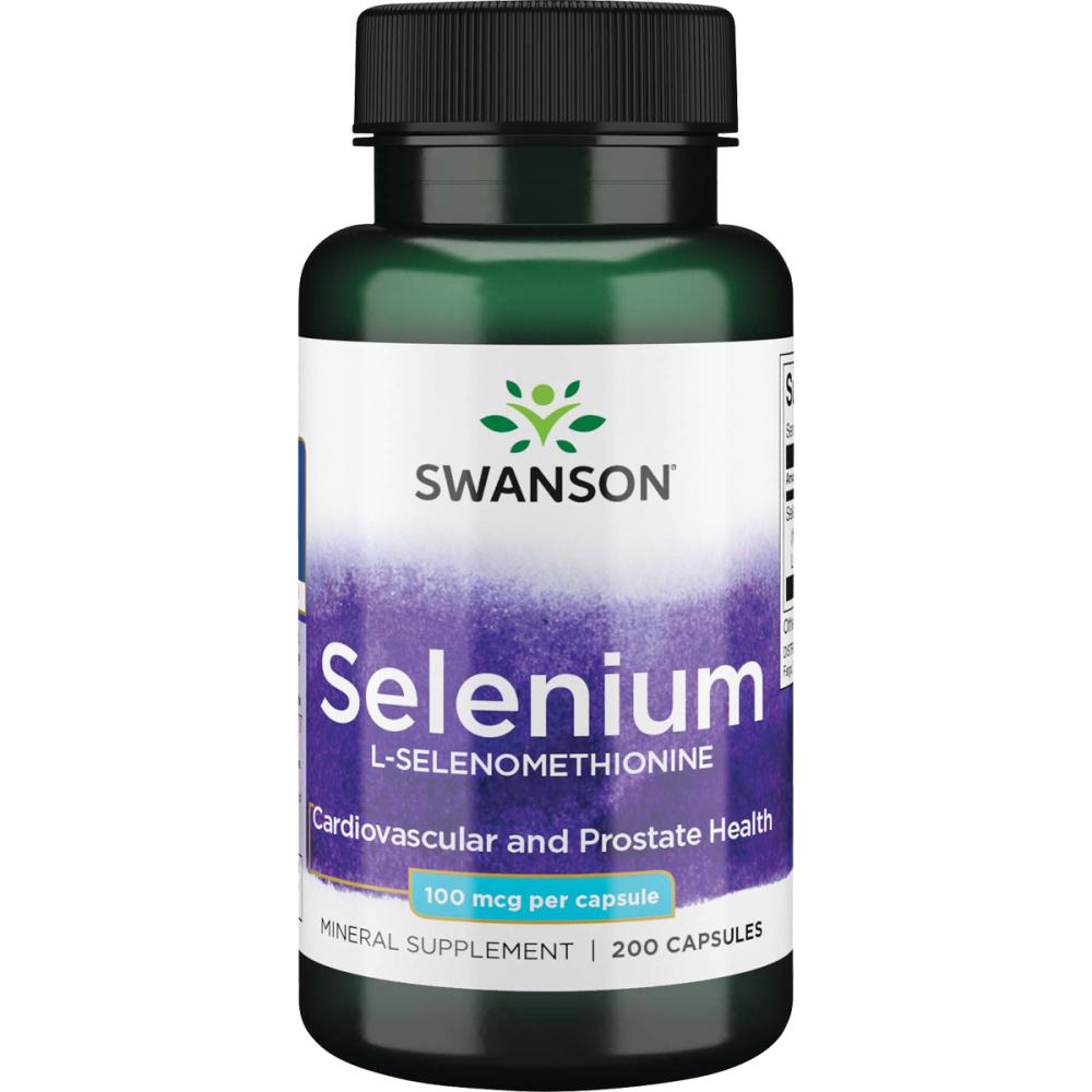 Selenio 100 mcg 200 cápsulas