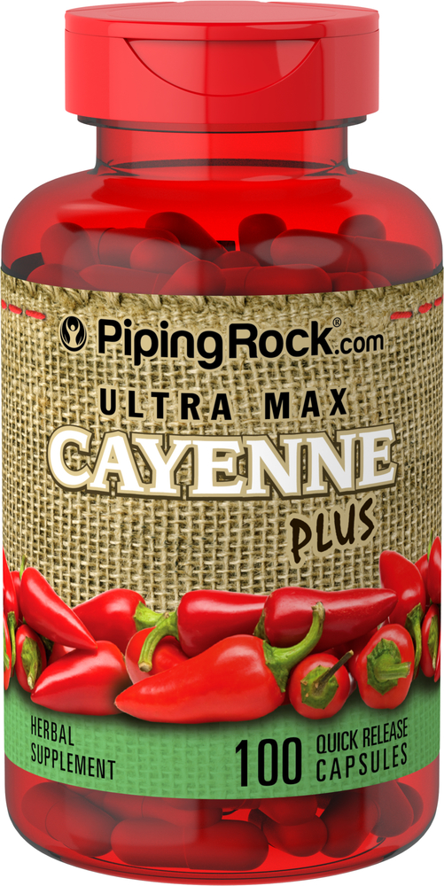 Pimienta de cayena plus 100 cápsulas