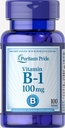 Vitamina B-1 100 mg 100 tabletas