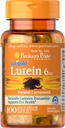 Luteína 6 mg 100 cápsulas blandas