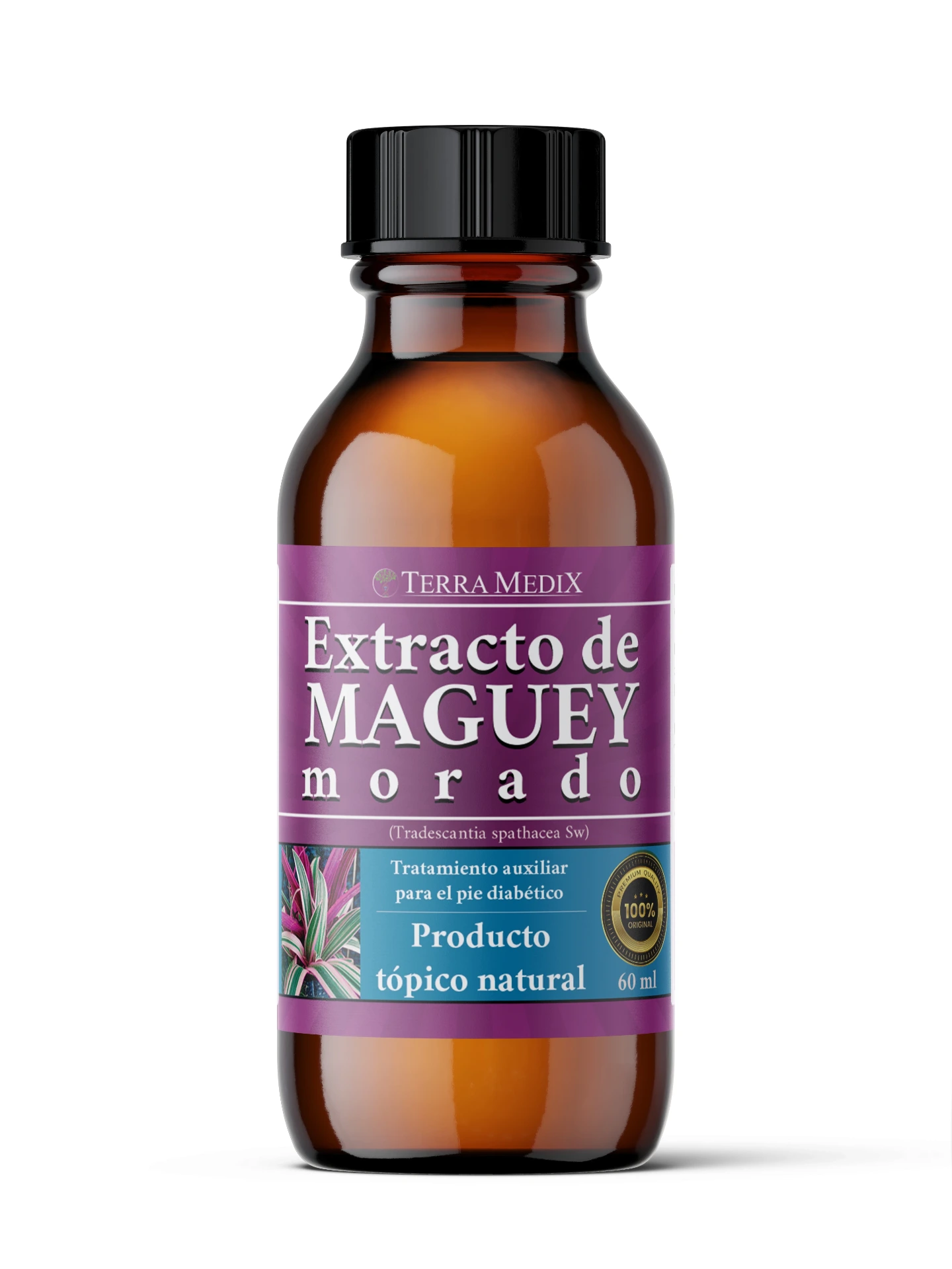 Extracto de maguey morado 250 ml - Terramedix