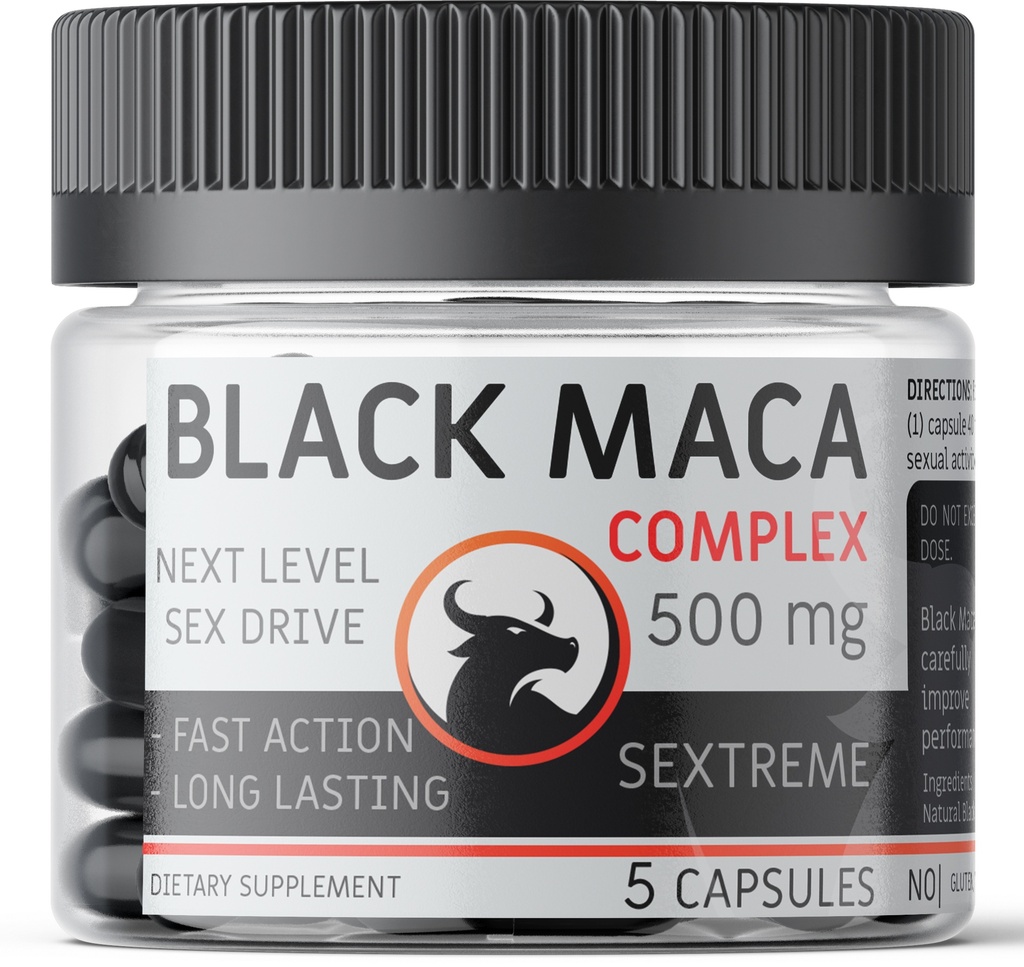 [7753] Maca negra acción inmediata 5 cápsulas - Terramedix