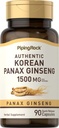 Ginseng coreano 1,500 mg 90 cápsulas
