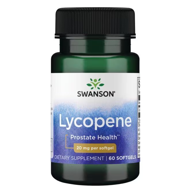 [SW950] Licopeno 20 mg 60 cápsulas blandas - Alimento protector de la próstata.