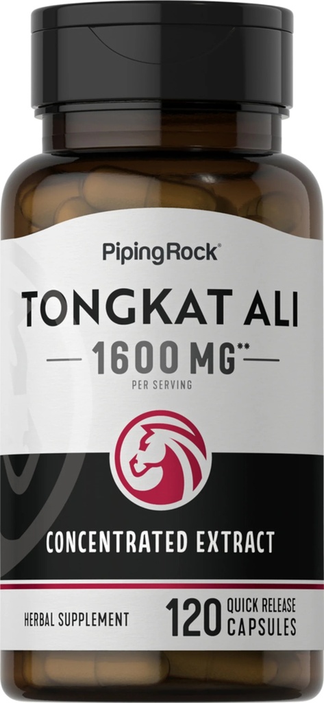 Tongkat ali 1,600 mg 120 cápsulas apoyo a la salud sexual