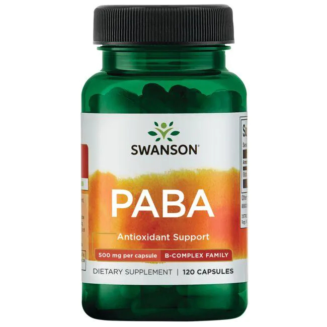 [SW1367] PABA 500 mg 120 caps antioxidant support - Swanson