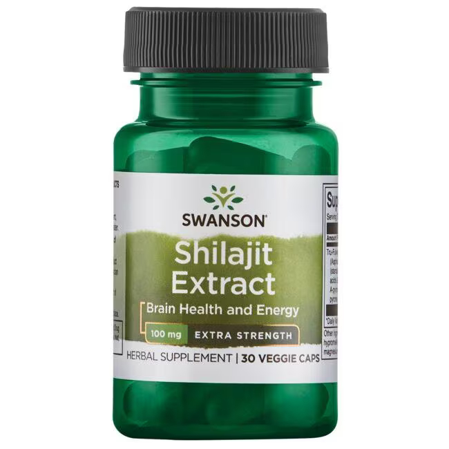 [SWH214] Extracto de Shilajit 100 mg 30 cápsulas vegetarianas