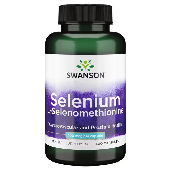 Selenio 100 mcg 300 cápsulas