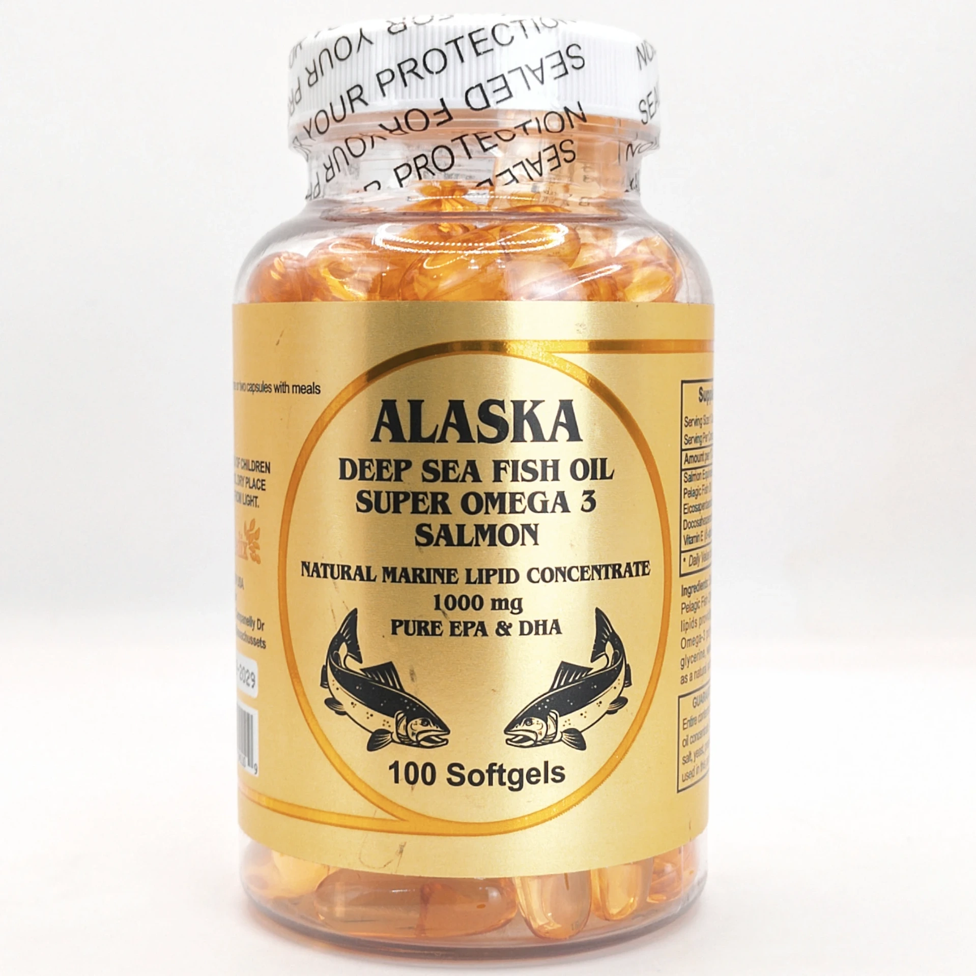 Alaska oil omega 3 1000 mg 100 caps - Terramedix