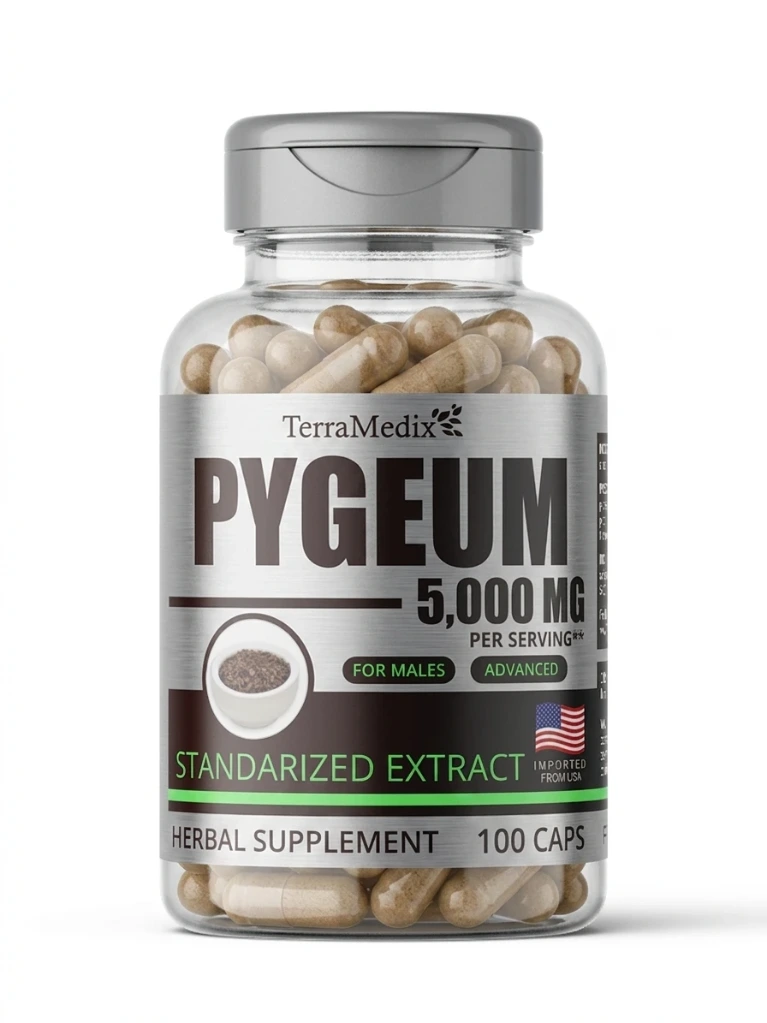 Pygeum 5000 mg 100 cápsulas - Terramedix
