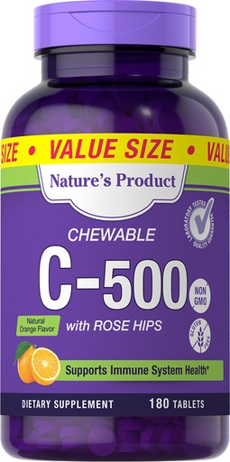 Vitamin C 500 mg 180 tabs - Premium Health
