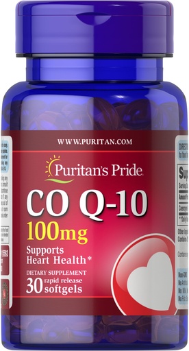 Coenzima Q10 (Ubiquinona) Q-sorb 100 mg 30 cápsulas blandas