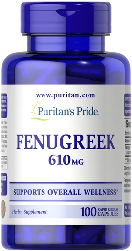 Fenogreco 610 mg 100 cápsulas