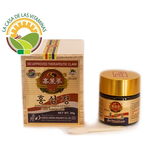 Extracto de Ginseng coreano 30 gr