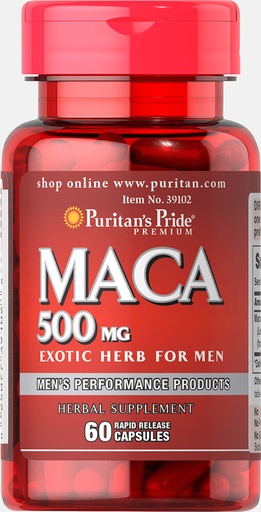 Maca 500 mg 60 cápsulas