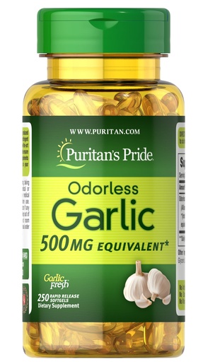 [FY-4YED-ZKC3] Ajo deodorizado 500 mg 100 cápsulas blandas