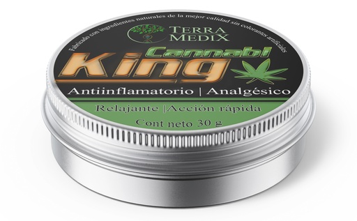 Pomada Cannabi king 30 g - Pomada para dolores - Terramedix