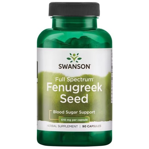 Fenogreco de espectro completo 610 mg 90 cápsulas