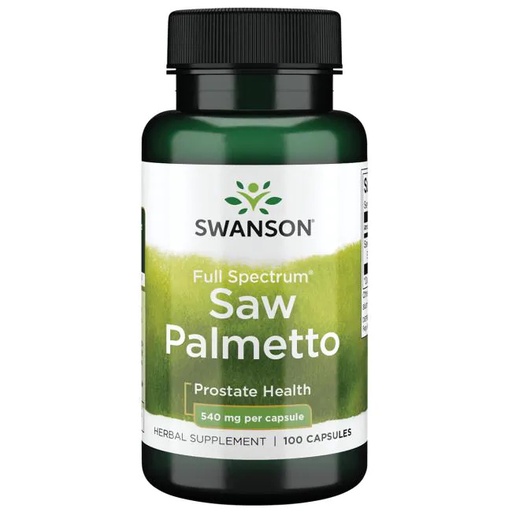 [SW909] Sal palmetto de espectro completo 540 mg 100 caps 