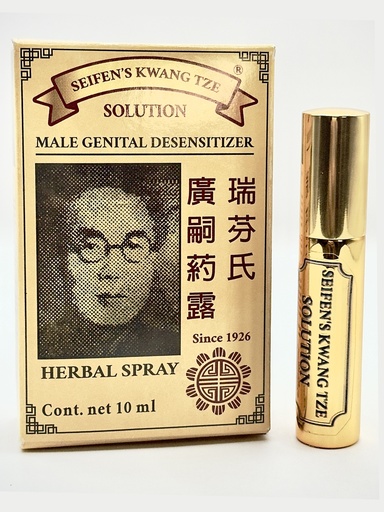 Retardante masculino Spray Seifen's Kwang Tze (Brocha China - Tinta China)